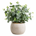 Plante verte artificielle en pot 65 cm plastique vert style naturel intérieur